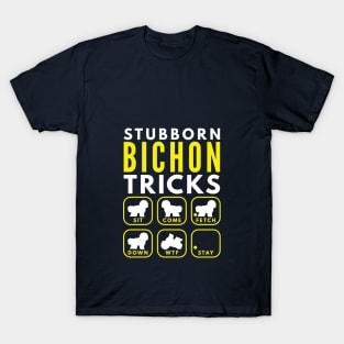 Stubborn Bichon Tricks - Dog Training T-Shirt